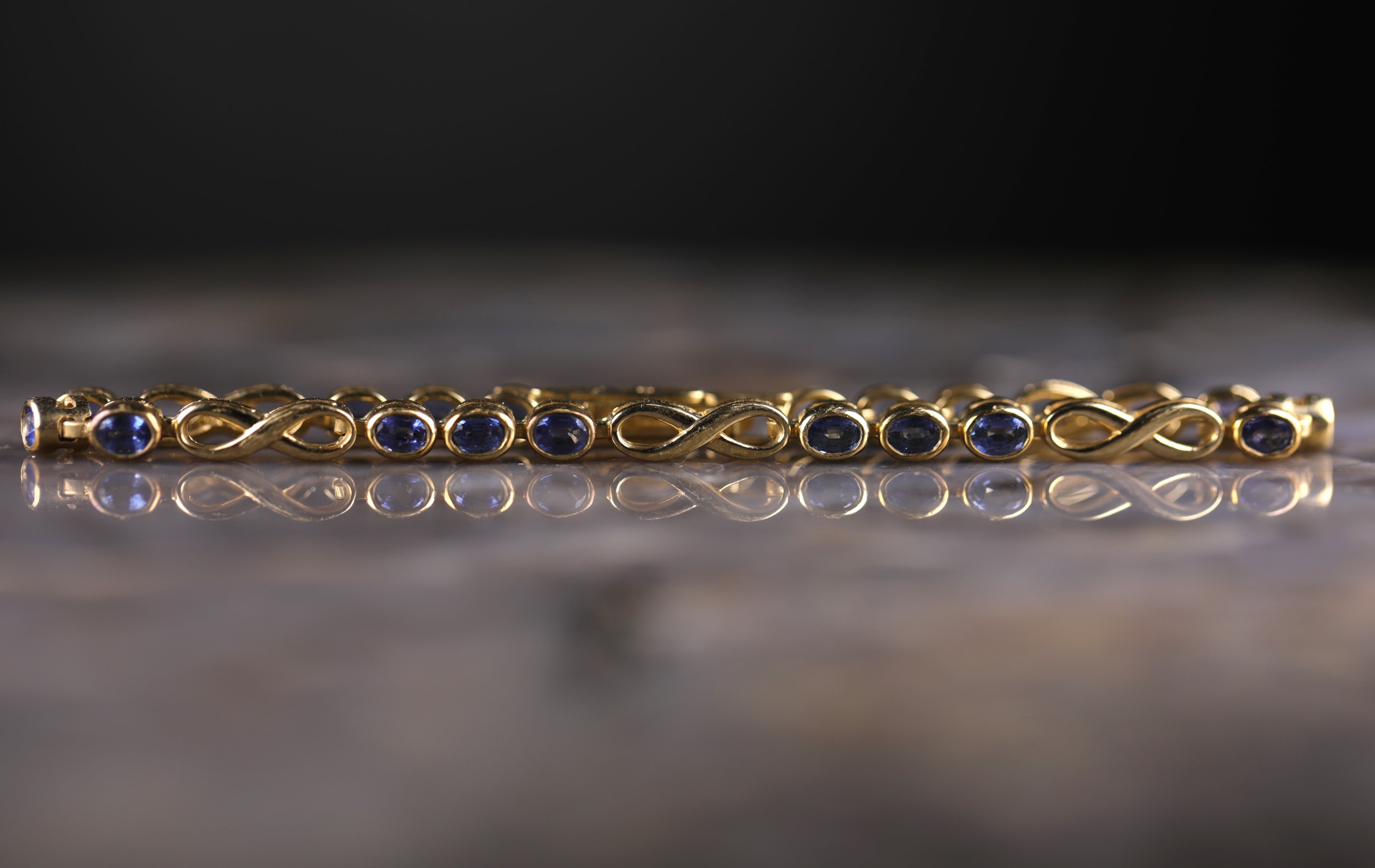 9ct Sapphire Bracelet